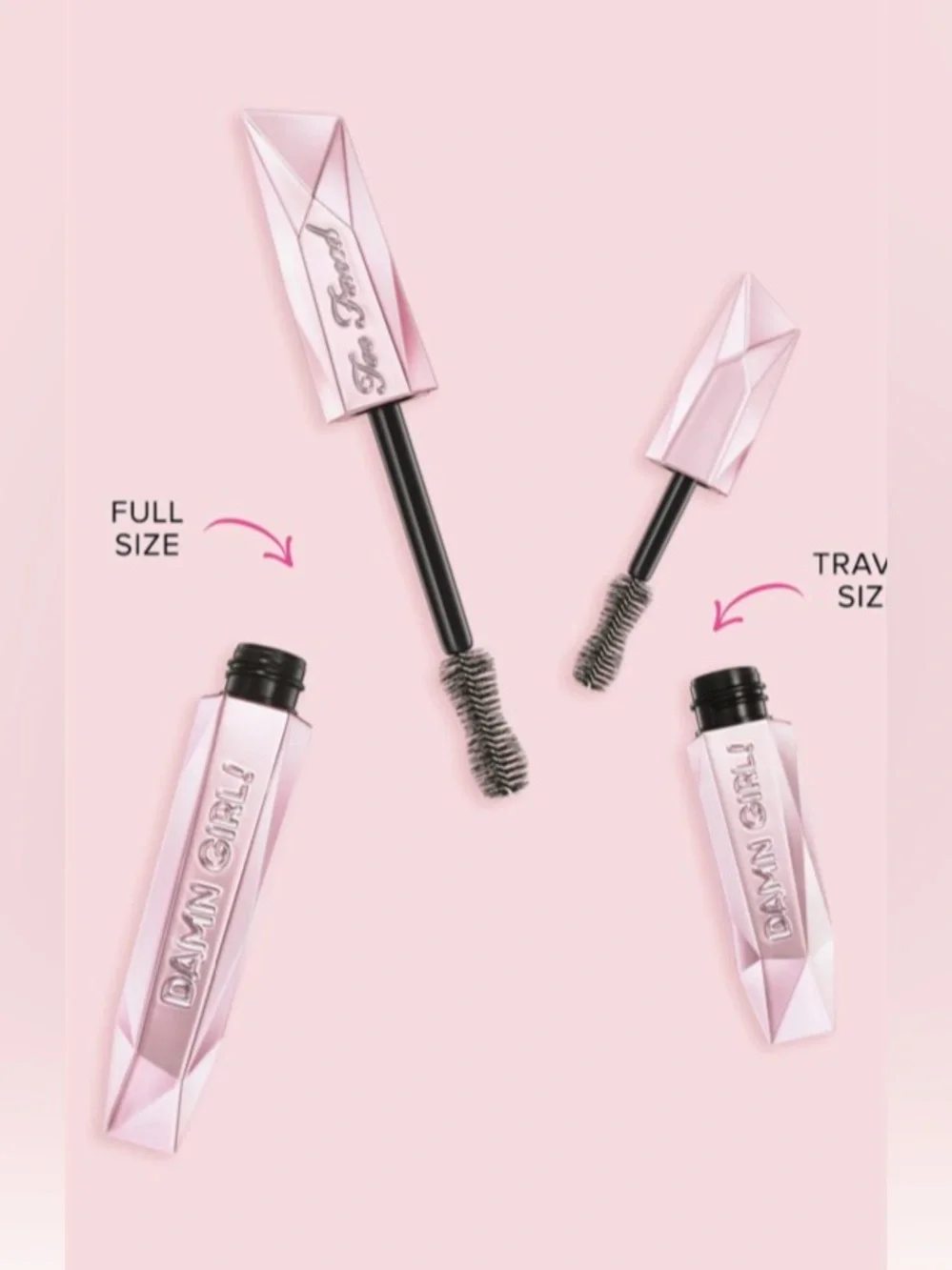 New Damn Girl! 24-Hour Volumizing & Lengthening Mascara Too Faced
